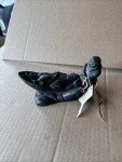 Soapstone Inuit Art Carving of Fishing Aardvark