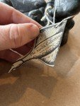 Soapstone Inuit Art Carving of Fishing Aardvark