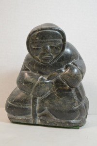 Hudson Bay Large Inuit Stone Carving