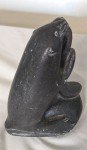 Signed Inuit Stone Seal Carving by ILA