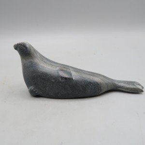 Hand-Carved Inuit Soapstone Eskimo Art Figurine