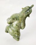 Dancing Polar Bear Inuit Art Figurine