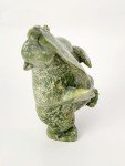 Dancing Polar Bear Inuit Art Figurine