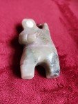 Inuit Soapstone Hunter Figurine by Levi Tetpon