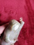 Inuit Soapstone Hunter Figurine by Levi Tetpon