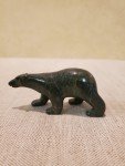 Inuit Serpentine Stone Bear Carving by Tim Pee