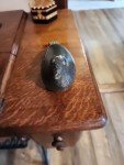 Signed Soapstone Seal Inuit Carving