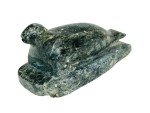 Hand Carved Soapstone Seal Sculpture - Inuit Art