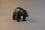 Inuit Stone Carving - Walking Black Bear Cub