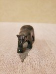 Inuit Serpentine Stone Bear Carving by Tim Pee