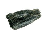 Hand Carved Soapstone Seal Sculpture - Inuit Art