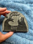 Vintage Handcarved Inuit Soapstone Sleigh Art