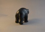 Inuit Stone Carving - Walking Black Bear Cub