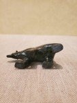 Inuit Serpentine Stone Bear Carving by Tim Pee