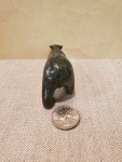 Inuit Serpentine Stone Bear Carving by Tim Pee