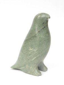 Sarah Ippak Belcher Islands Stone Hawk Carving