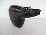 Inuit Black Stone Bear Carving Art