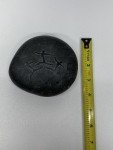 Inuit Stone Roundel: Hunters and Dancers Carving