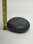 Inuit Stone Roundel: Hunters and Dancers Carving