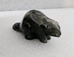 Signed 6" Inuit Carved Beaver by Thorn