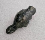 Signed 6" Inuit Carved Beaver by Thorn