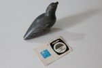 1977 "Timothy" Hand-Carved Stone Bird Sculpture
