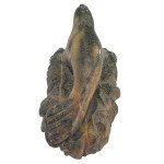 Alaskan Inuit Seal Soapstone Carving Sculpture