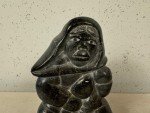 Inuit Soapstone Figure Carving by Berth