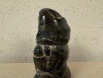 Inuit Soapstone Figure Carving by Berth