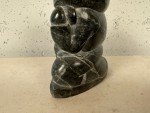 Inuit Soapstone Figure Carving by Berth