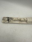 Inuit Eskimo Carving with Five Sled Dogs