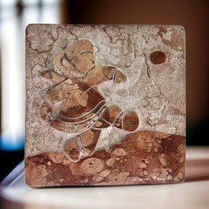 David Bernett Inuit Art Carving in Marble