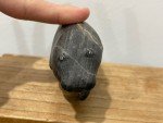Inuit Soapstone Seal Animal Carving