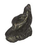 Handmade Inuit Soapstone Seals - Mom and Baby