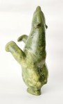 Cape Dorset Dancing Polar Bear Inuit Carving