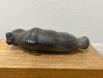 Inuit Soapstone Seal Animal Carving