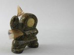 Alaskan Inuit Eskimo Sculpture - Vintage Bekoa Design