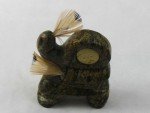 Alaskan Inuit Eskimo Sculpture - Vintage Bekoa Design