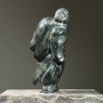 Hand-Carved Inuit Serpentine Marble Figurine