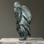 Hand-Carved Inuit Serpentine Marble Figurine