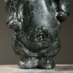 Hand-Carved Inuit Serpentine Marble Figurine