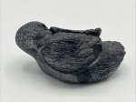 Inuit Soapstone Duck Sculpture - Handmade Original