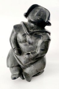 Authentic Signed Inuit Art Carving