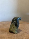 Inuit Eagle Soapstone Carving - Vintage Art Piece