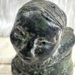 Inuit Stone Carving: Mother and Child Figurine