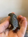 Inuit Eagle Soapstone Carving - Vintage Art Piece