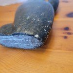 Hand Carved Soapstone Heron Bird Sculpture