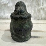 Inuit Stone Carving: Mother and Child Figurine