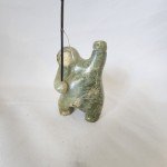Inuit Soapstone Hunter Figurine by Levi Tetpon