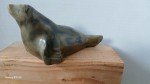 Hand-Carved Soapstone Seal and Walrus Sculpture